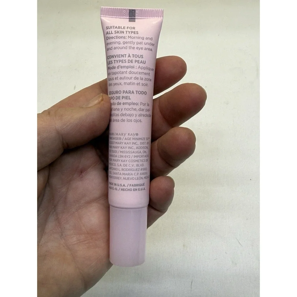 Mary Kay Timewise 3D Eye Cream Age Minimize .5 oz Full Size Discontinued
